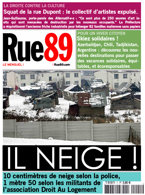 Il Neige - Rue89